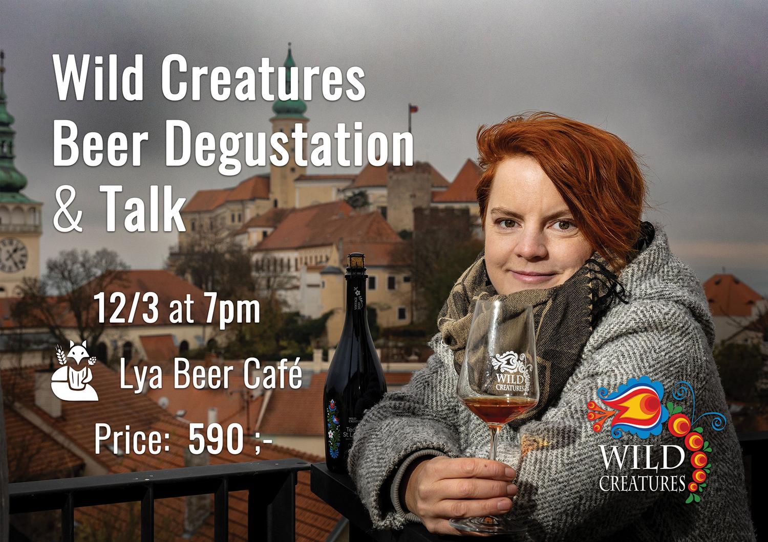 Wild Creatures Beer Degustation & Talk